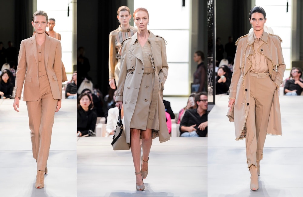 colori moda donna primavera state 2019 burberry