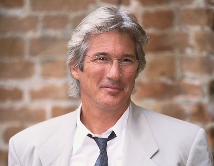 Richard Gere taglio capelli grigi 