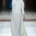 Abito bianco alta moda sposa Fournie