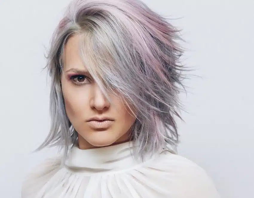 capelli colorati scalati estate 2019