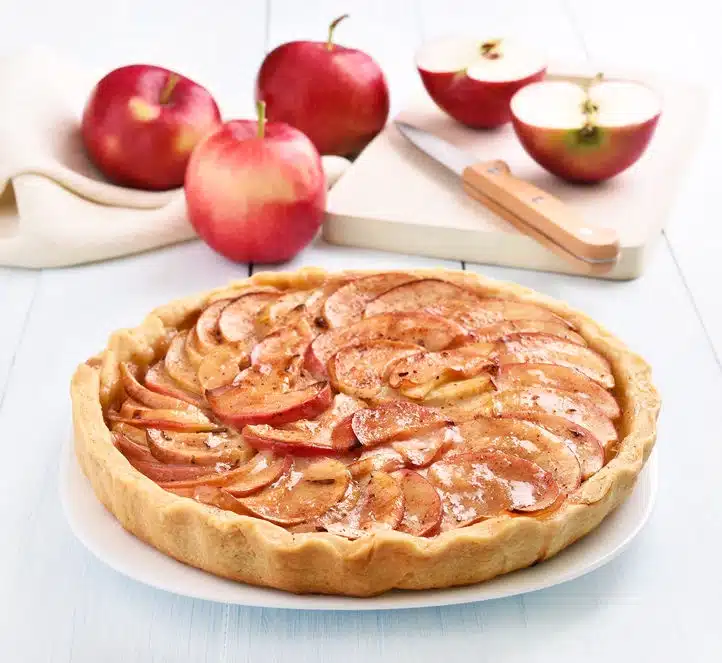 crostata mele marmellata