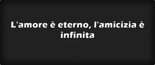 amicizia eterna frasi