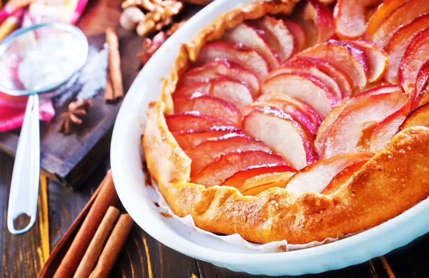 torta sfoglia con le mele