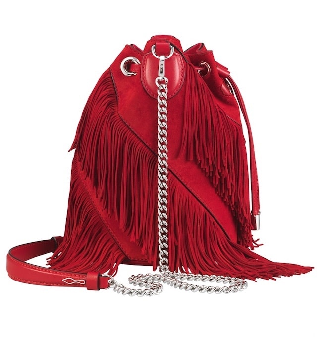 Borsa frange louboutin