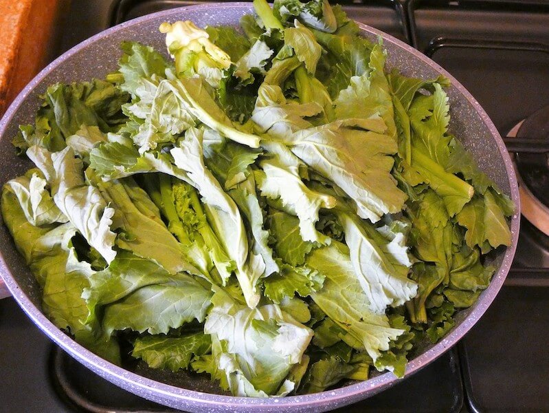 Cime di rapa stufate 3