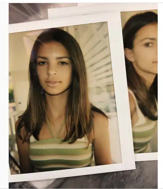 Emily Ratajkowski da piccola