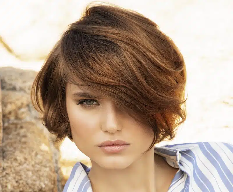 colore taglio capelli castani primavera estate 2019