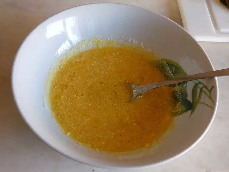 Sformato di cime di rapa procedimento