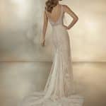 Scollatura sulla schiena abito The Universe Pronovias Atelier