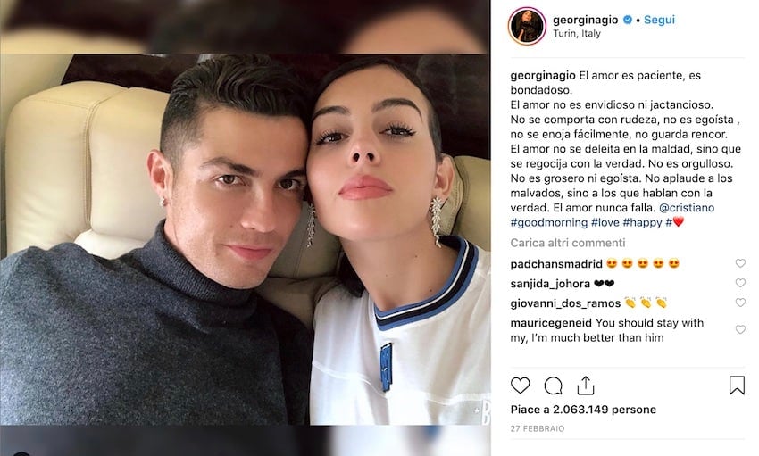 georgina rodriguez ronaldo instagram