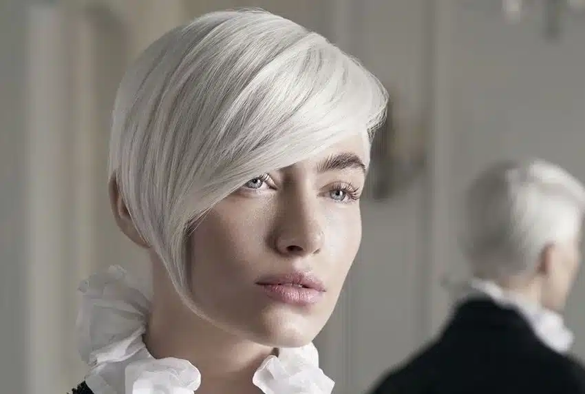 tagli di capelli bianchi eleganti 2019