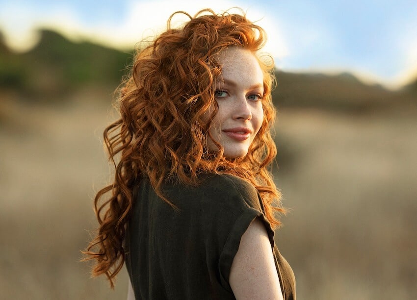 capelli rosso naturale