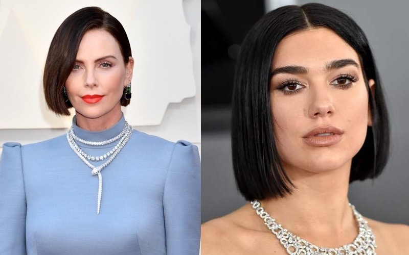 dua lipa charlize theron