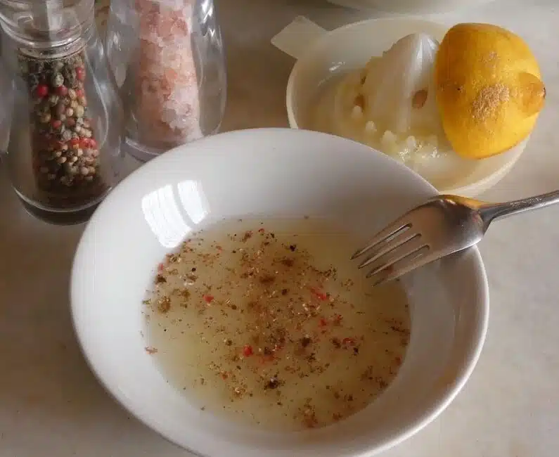 salsa citronette preparazione