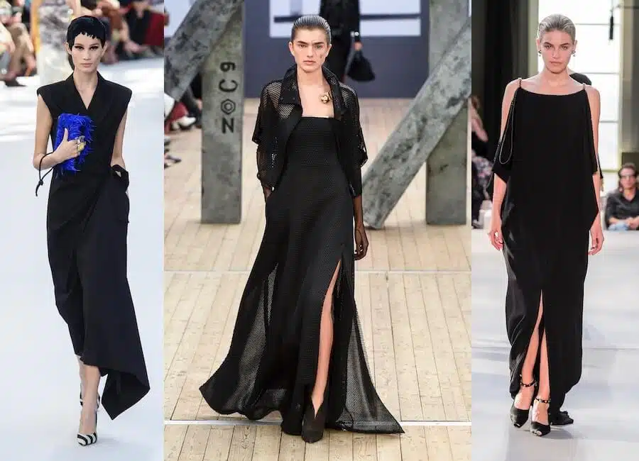 vestiti estivi eleganti lunghi neri