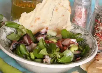 Ricetta Insalata di polpo con fave