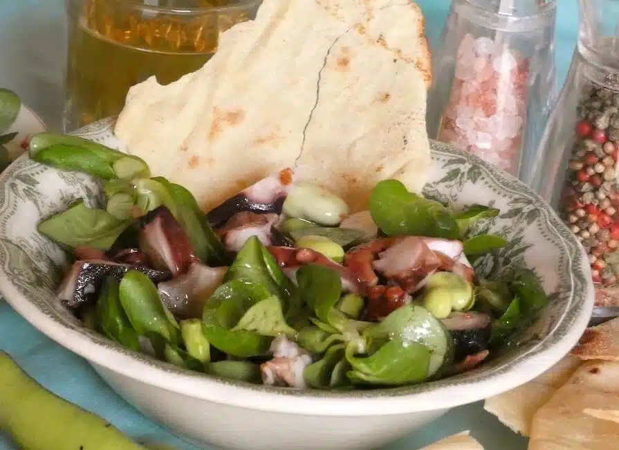 Ricetta Insalata di polpo primaverile