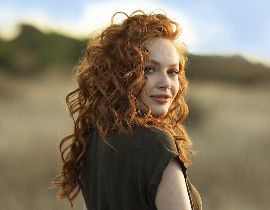 capelli rossi naturali uomo