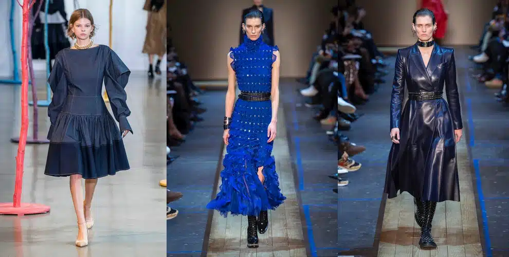 colori moda 2019 2020-abiti blu