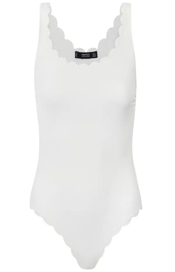 costume bianco mango donna estate 2019