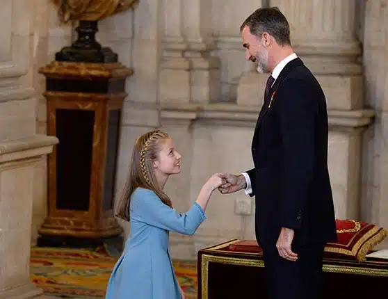Leonor di spagna Felipe VI