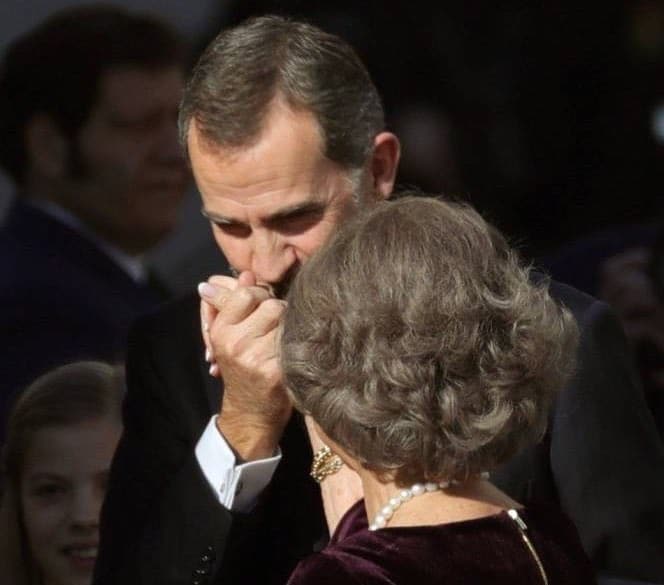 felipe di spagna regina sofia