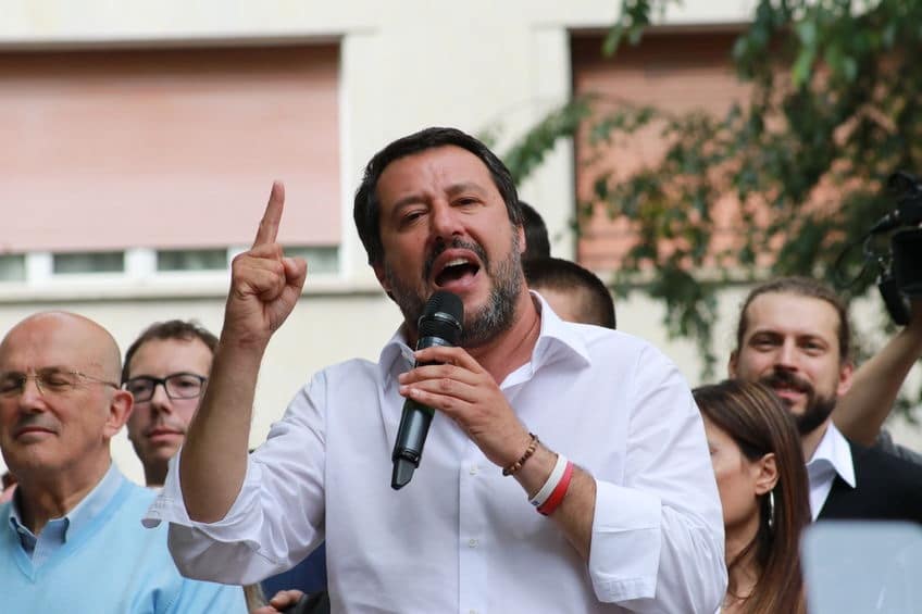 Matteo Salvini Modena maggio 2019