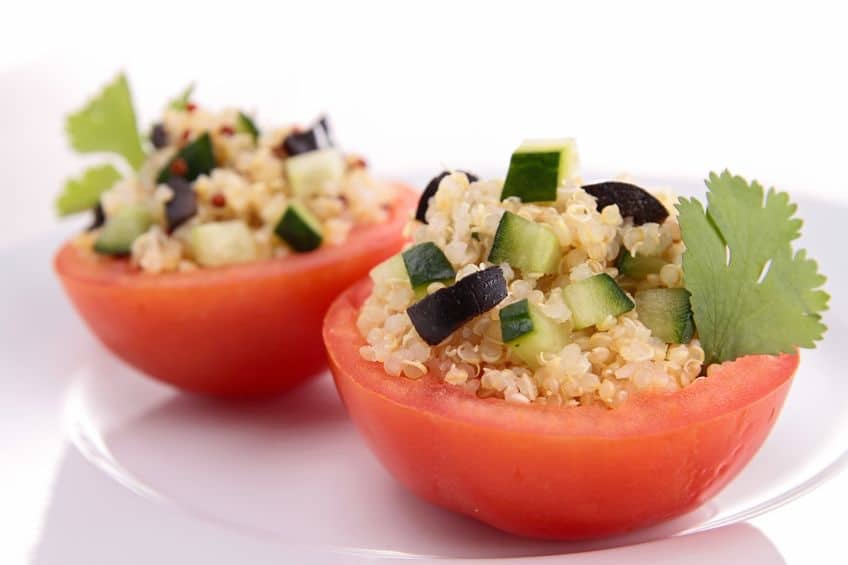 pomodori ripieni di quinoa