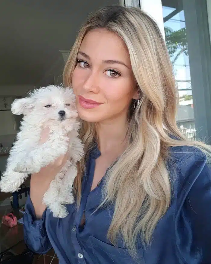 Diletta Leotta instagram cagnolino