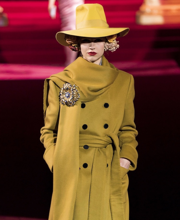 Dolce e Gabbana cappotto inverno 2019-2020