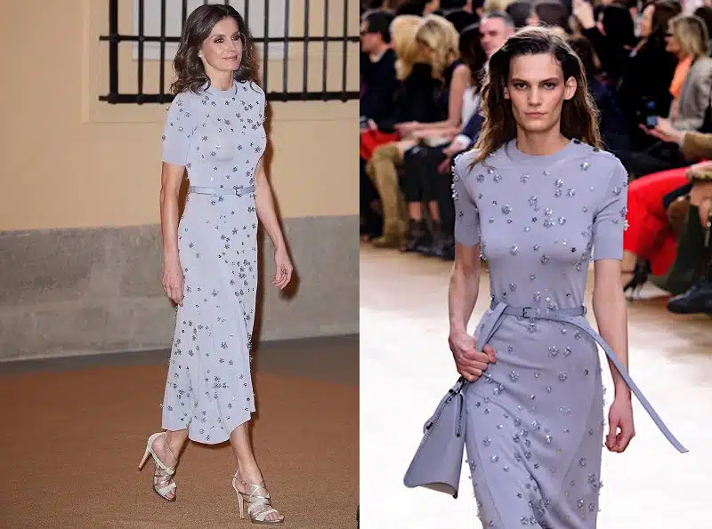 Letizia di spagna abito nina ricci