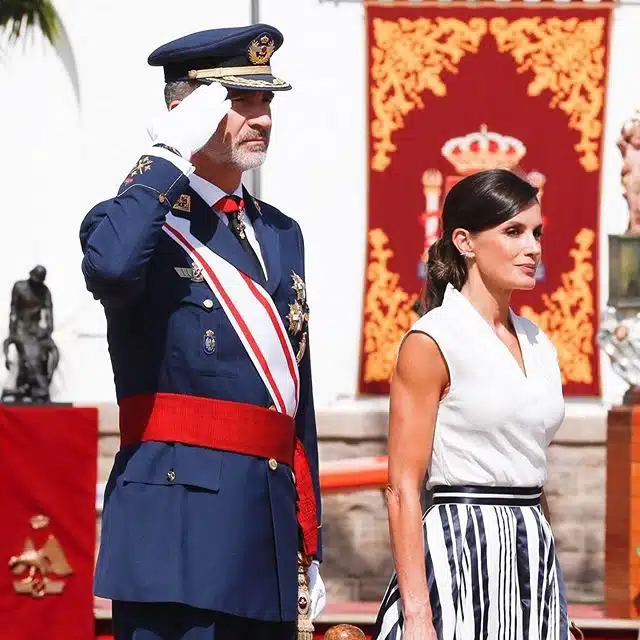 Felipe Ledizia di Spagna Instagram