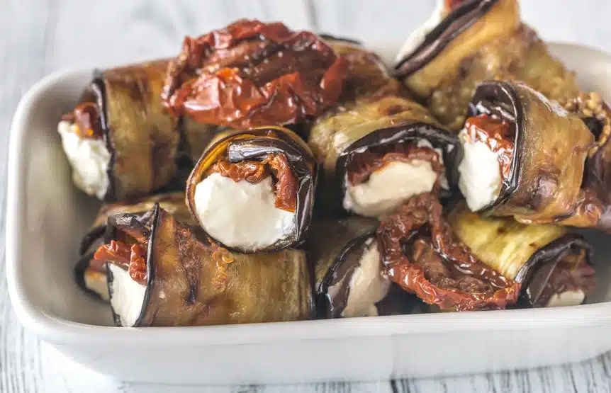 involtini melanzane formaggio 