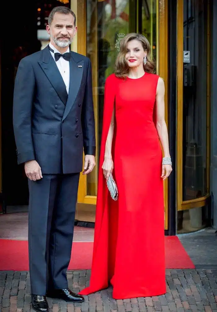 letizia di spagna abiti da sera