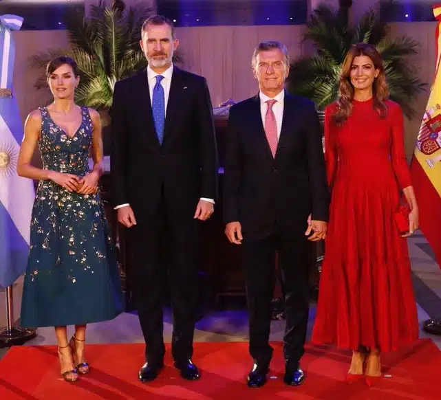 letizia ortiz abito da sera herrera marzo 2019