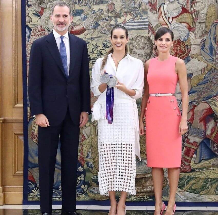 letizia ortiz vestito Michael Kors Instagram