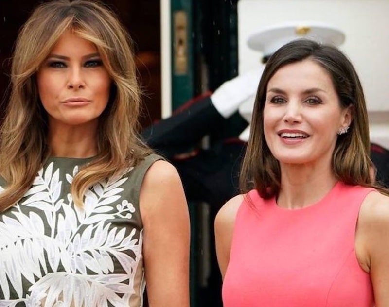 melania trumph letizia ortiz Instagram