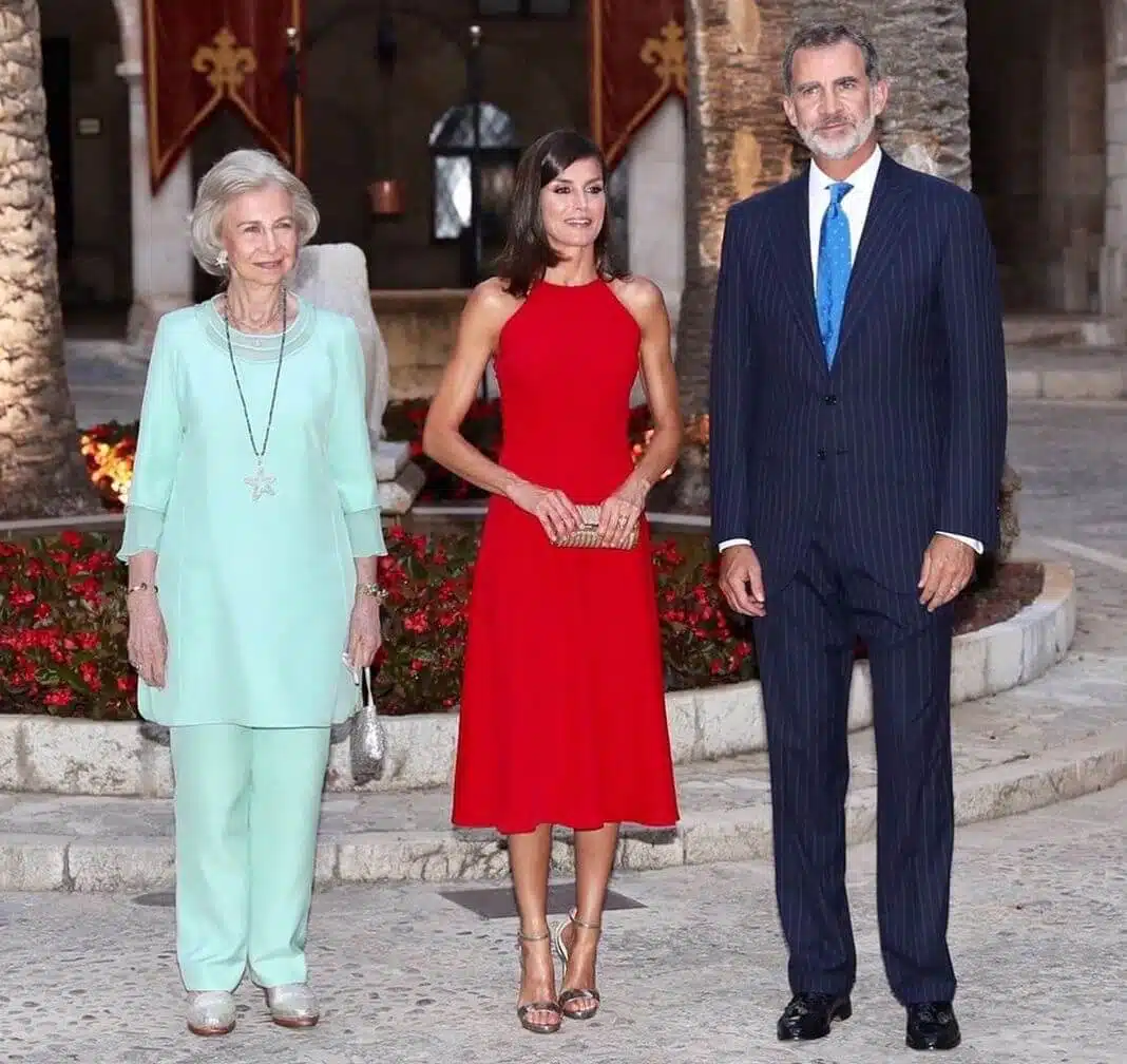 famiglia reale spagnola maiorca 7 agosto 2019