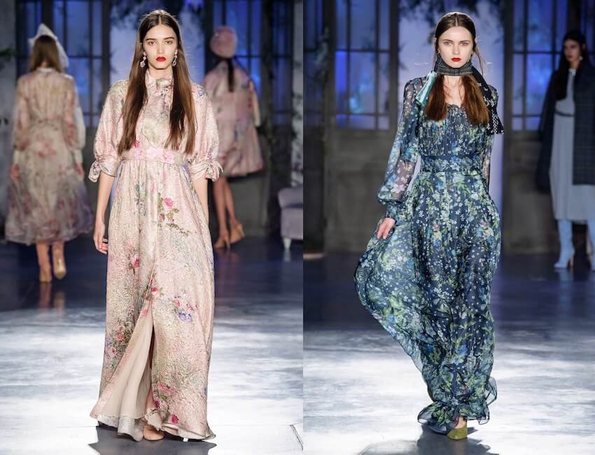 luisa beccaria abiti eleganti inverno 2019 2020