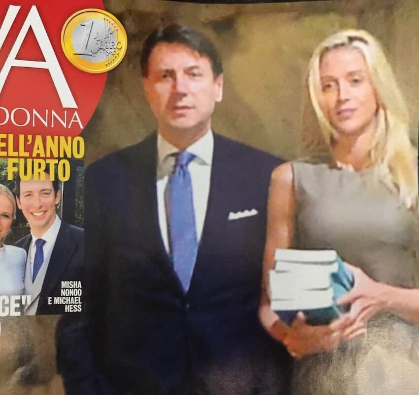 Giuseppe Conte Olivia Paladino