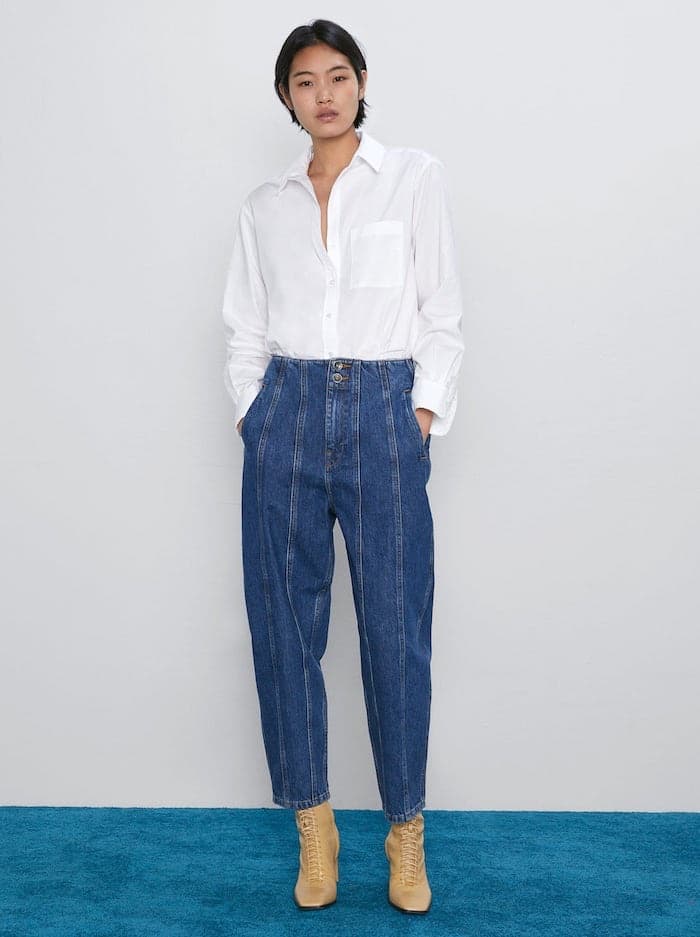 Jeans slouchy zara autunno 2019