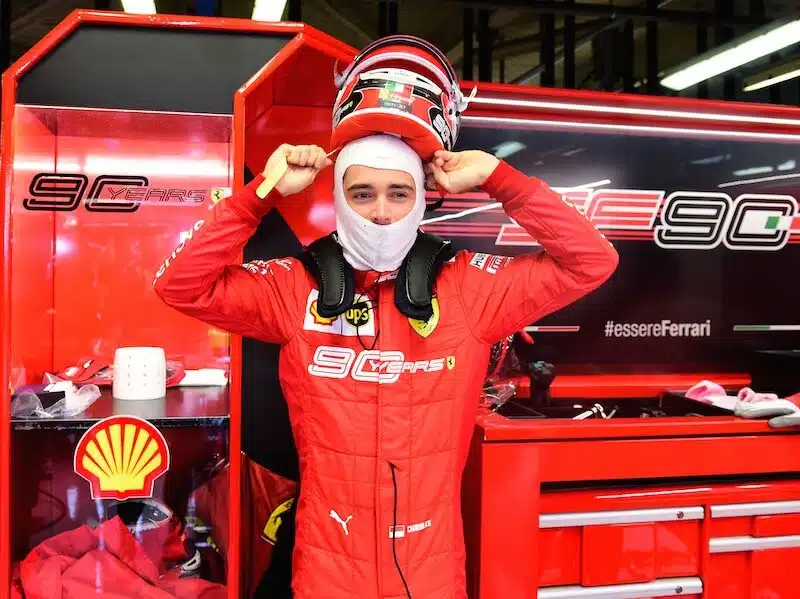 Leclerc Ferrari formula 1