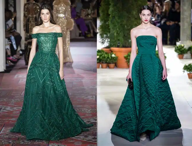 abiti eleganti verdi inverno 2020