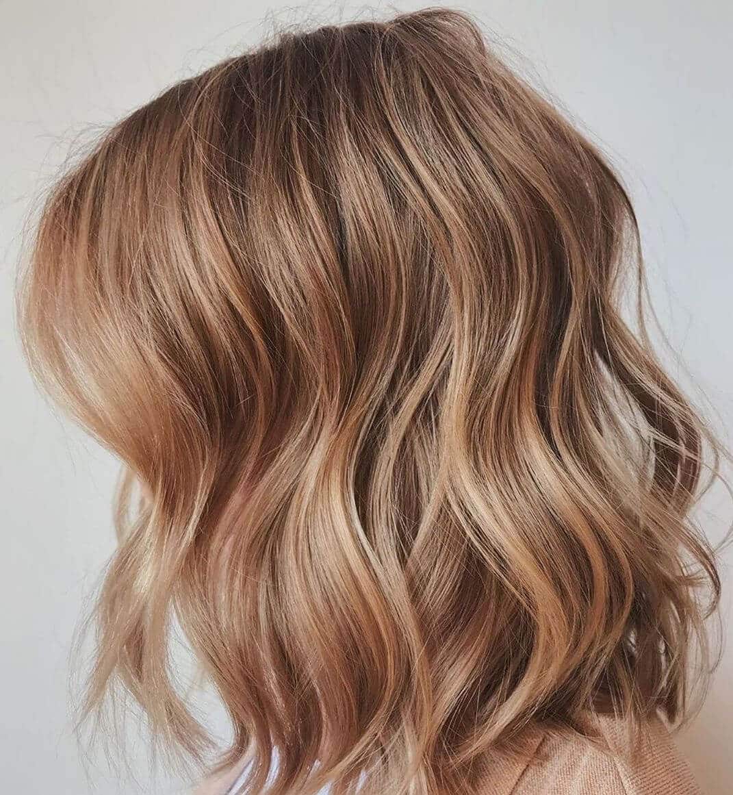 capelli biondo caramello inverno 2019-2020