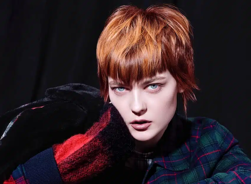 capelli rossi tagli e colori autunno 2019 Framesi