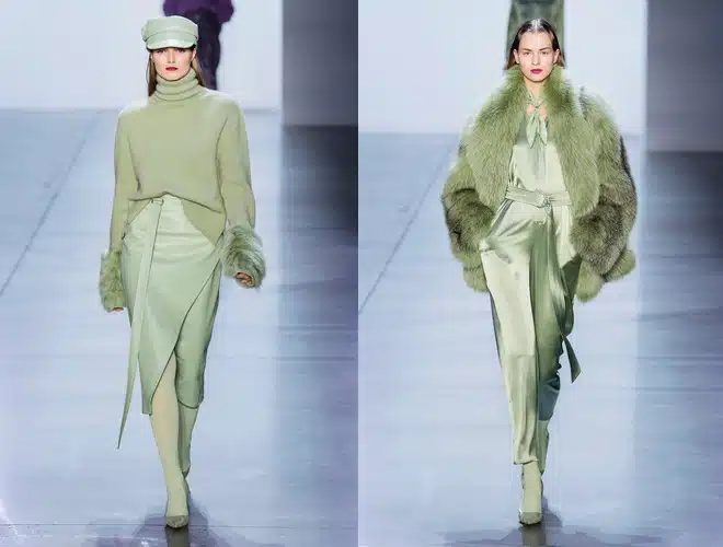 colori moda autunno 2019 verde pistacchio