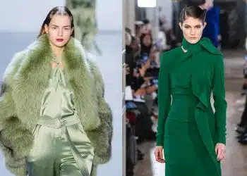 colori moda autunno inverno 2019 2020 abiti verdi