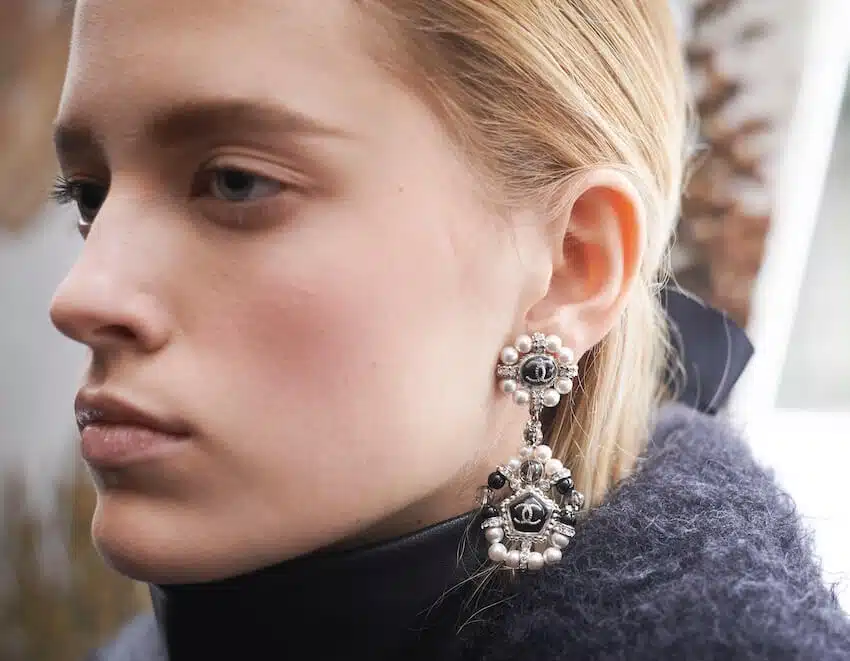 orecchini chanel inverno 2020