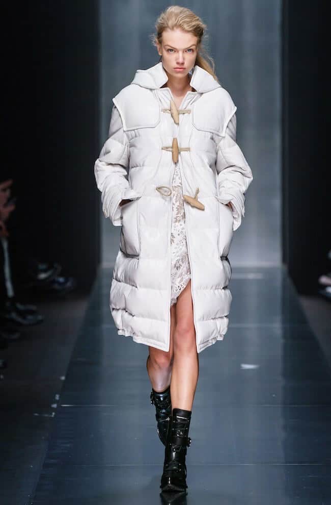 piumino bianco inverno 2019 2020 Scervino