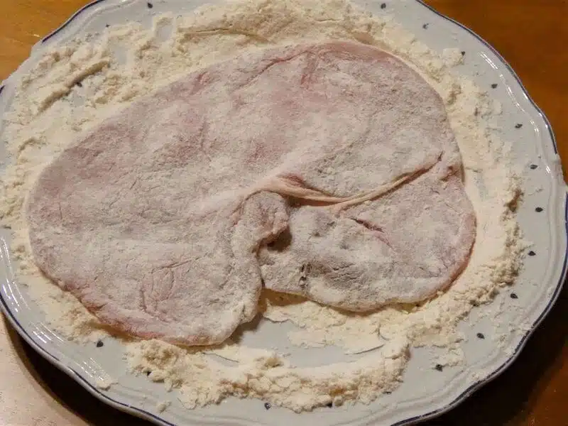 preparazione ricetta scaloppine
